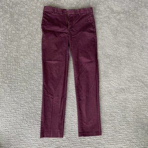 Heavyweight Tapered Chino - Burgundy